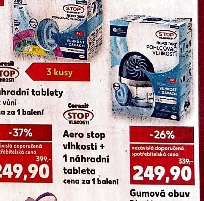 Ceresit STOP VLHKOSTI Aero stop vlhkosti + 1 náhradní tableta