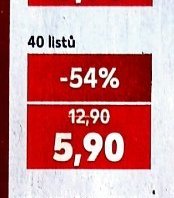 Sešit EKO A5 40 listů