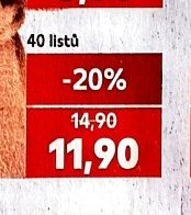 Sešit EKO A4 40 listů