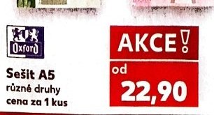 Oxford Sešit A5