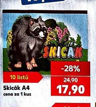Skicák A4
