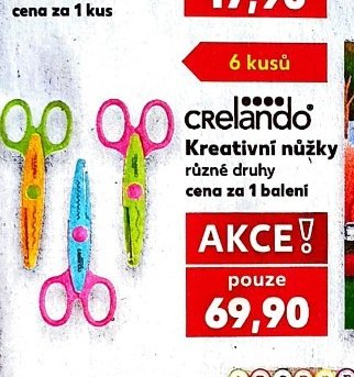 Crelando Kreativní nůžky