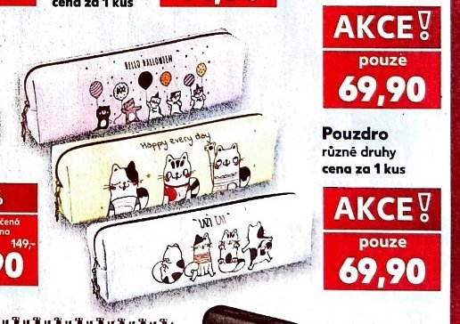 Pouzdro různé druhy