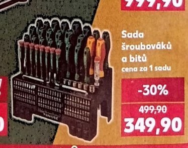 Sada šroubováků a bitů