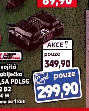 Dvojitá nabíječka 4,5A PDLSG 12 B2 150 W