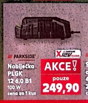 Nabíječka PLGK 12 6.0 B1 100 W