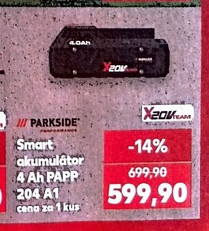 Smart akumulátor 4 Ah PAPP 204 A1