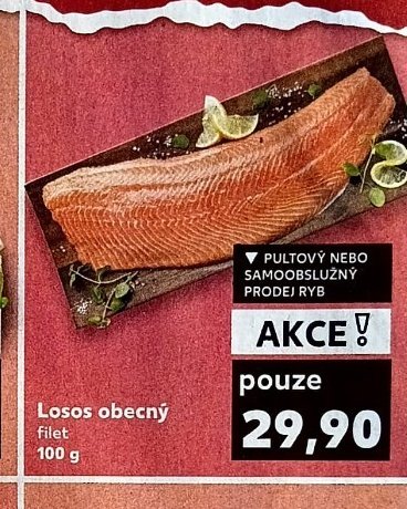 Losos obecný filet
