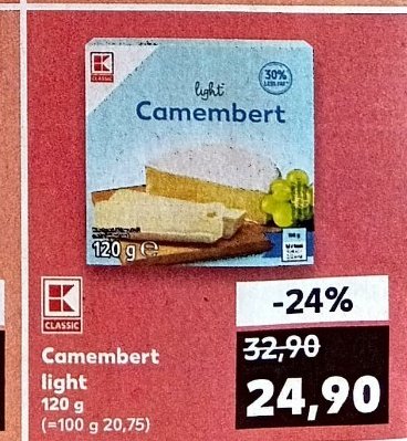 Camembert light