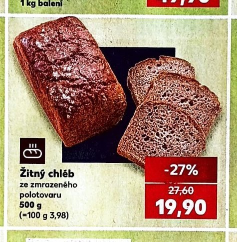 Žitný chléb 500 g