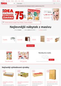 aktuální leták IDEA nábytek 11.8.2026-18.8.2026