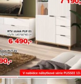 RTV stolek PLISSEE