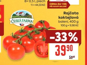Rajčata koktejlová