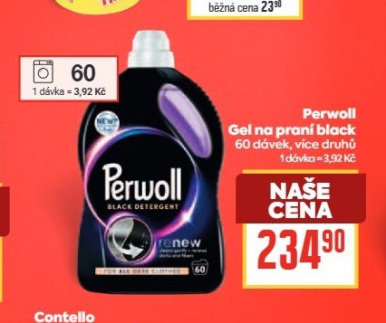 Perwoll Gel na praní black