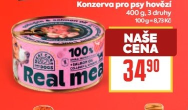 Meat care Konzerva pro psy hovězí