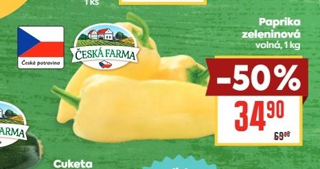 Paprika zeleninová