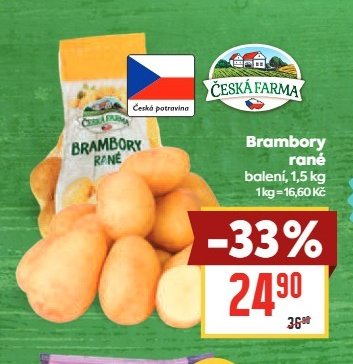 Brambory rané