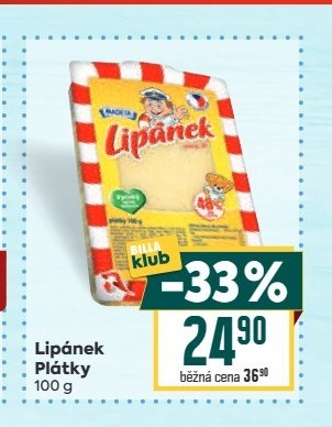 Lipánek Plátky