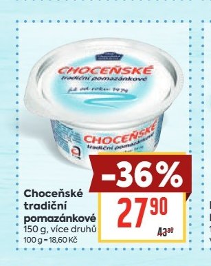 Choceňské tradiční pomazánkové