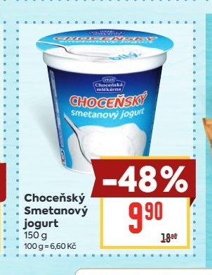 Choceňský Smetanový jogurt