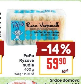 PaPa Rýžové nudle