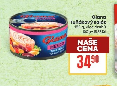 Giana Tuňákový salát