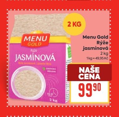 Menu Gold Rýže jasmínová