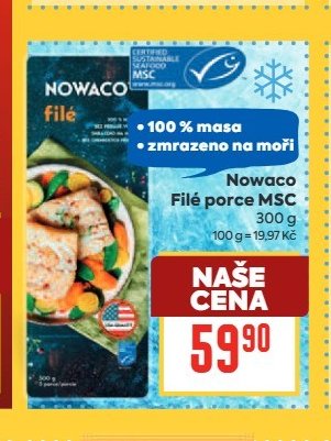 Nowaco Filé porce MSC