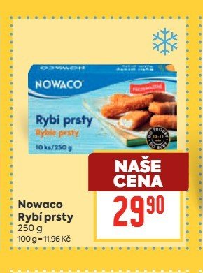 Nowaco Rybí prsty