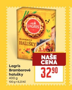 Lagris Bramborové halušky