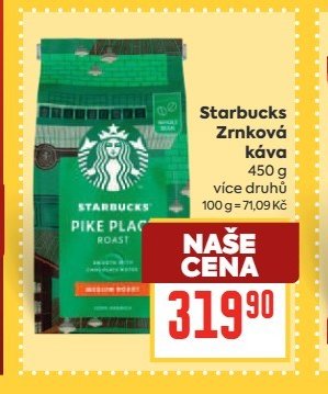 Starbucks Zrnková káva
