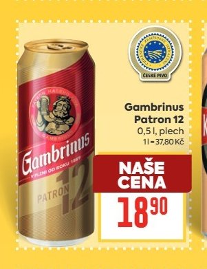 Gambrinus Patron 12