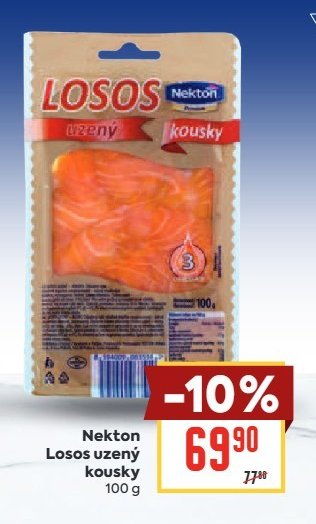 Nekton Losos uzený kousky 100 g