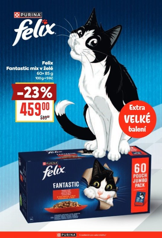 Felix Fantastic mix v želé 60x85 g