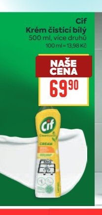 Cif Krém čistící bílý 500 ml