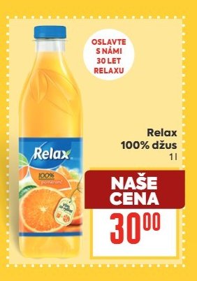 Relax 100% džus 1 l