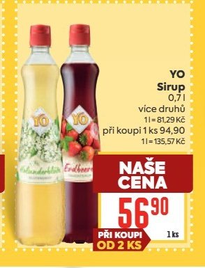 YO Sirup 0,7 l