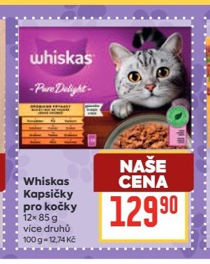 Whiskas Kapsičky pro kočky