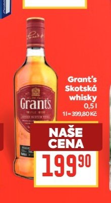 Grant's Skotská whisky