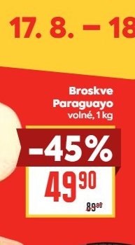 Broskve Paraguayo