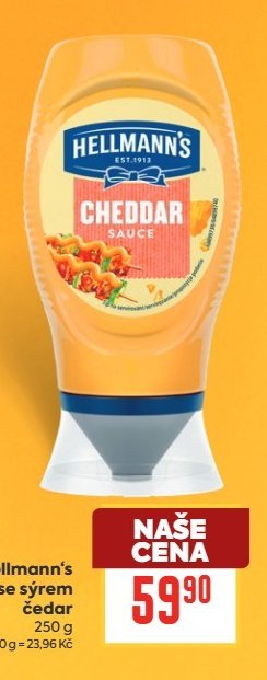 Hellmann's Omáčka se sýrem čedar