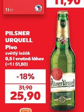 PILSNER URQUELL Pivo světlý ležák