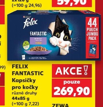 FELIX FANTASTIC Kapsičky pro kočky