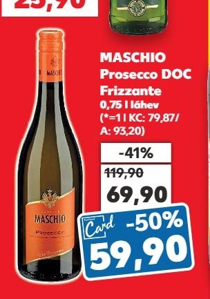MASCHIO Prosecco DOC Frizzante