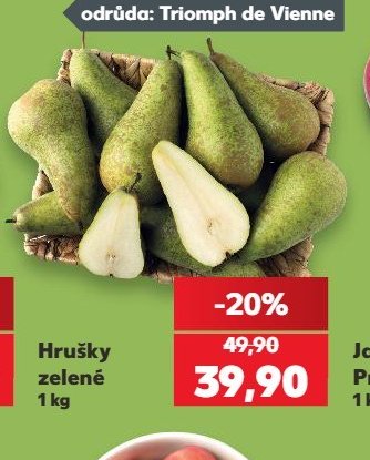 Hrušky zelené