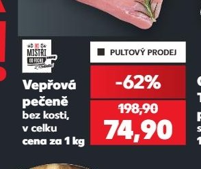 Vepřová pečeně bez kosti
