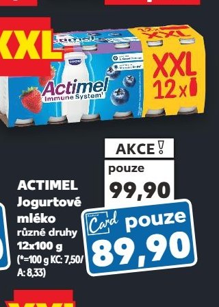 ACTIMEL Jogurtové mléko