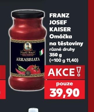 FRANZ JOSEF KAISER Omáčka na těstoviny