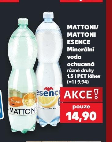MATTONI/MATTONI ESENCE MINERÁLNÍ VODA