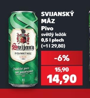 SVIJANSKÝ MÁZ PIVO